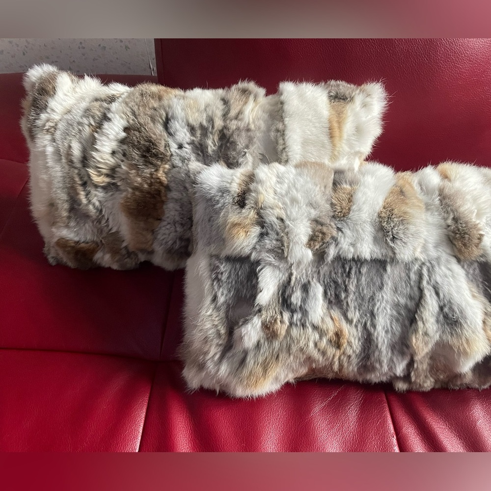 Rabbit decorative pillows